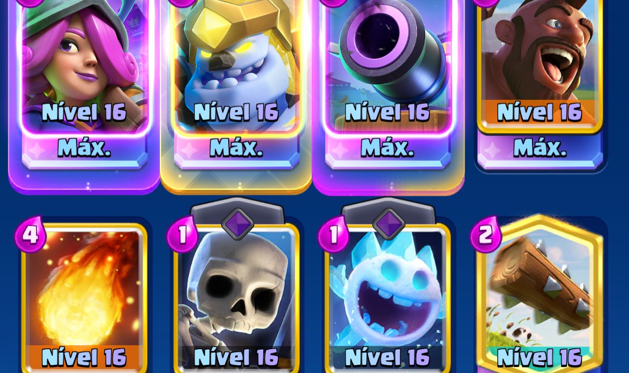 Conta Clash Royale 12K +2.6 Full lvl 16 + Torre 16
