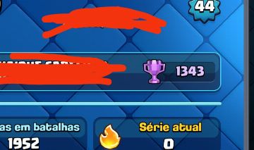 Conta Clash Royale Pra sair rápido! 7k+ de troféus + 1M de ouro