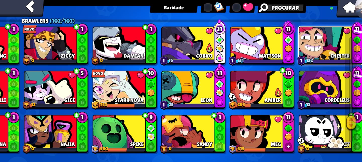 Conta de brawl stars antiga de 2021