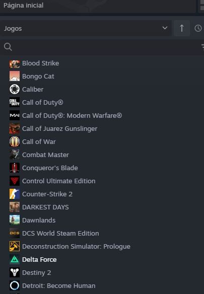 Conta Steam 170 jogos +