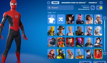 CONTA FORTNITE + EPIC COMPLETA | 109 SKINS | MARVEL | SALVE O MUNDO