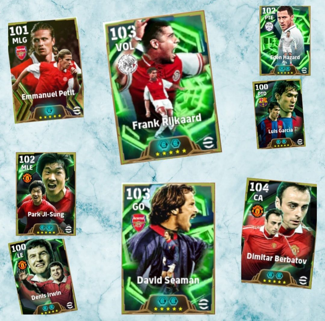 Conta efootball mobile com varios jogadores lendário,show time somente konami id