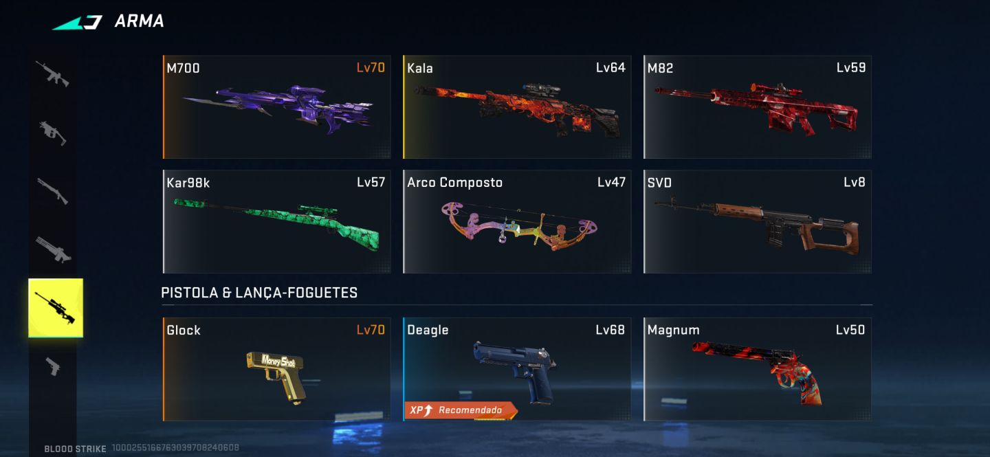 Conta do beta (BLOOD STRIKE)