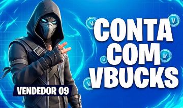 CONTAS FORTNITE COM VBUCKS (200+)