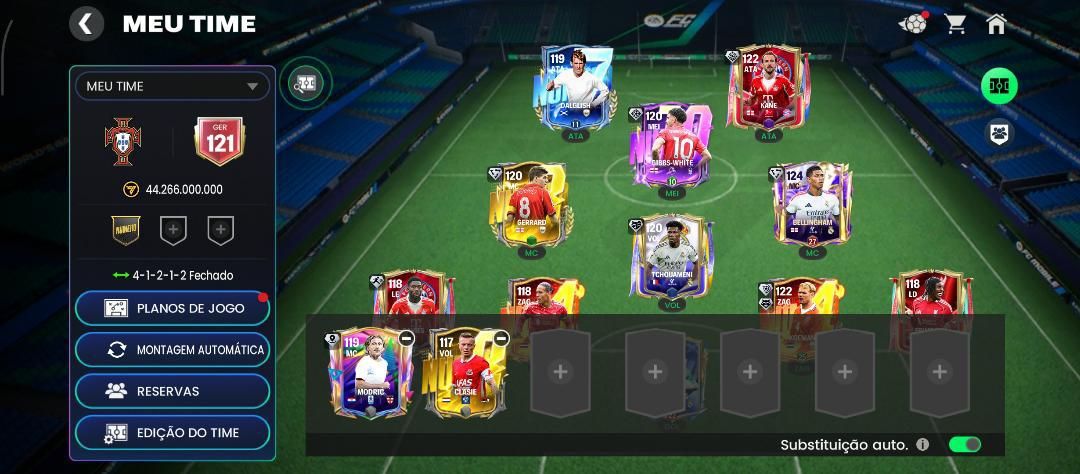 Conta de ea fc mobile ger 121