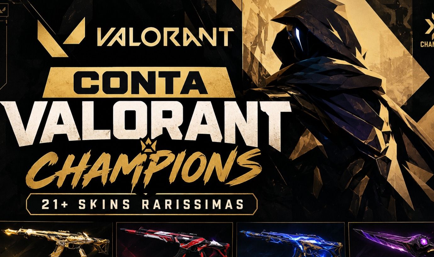 CONTA VALORANT - CHAMPIONS 2O21 + VÁRIAS SKINS