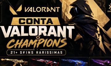 CONTA VALORANT - CHAMPIONS 2O21 + VÁRIAS SKINS