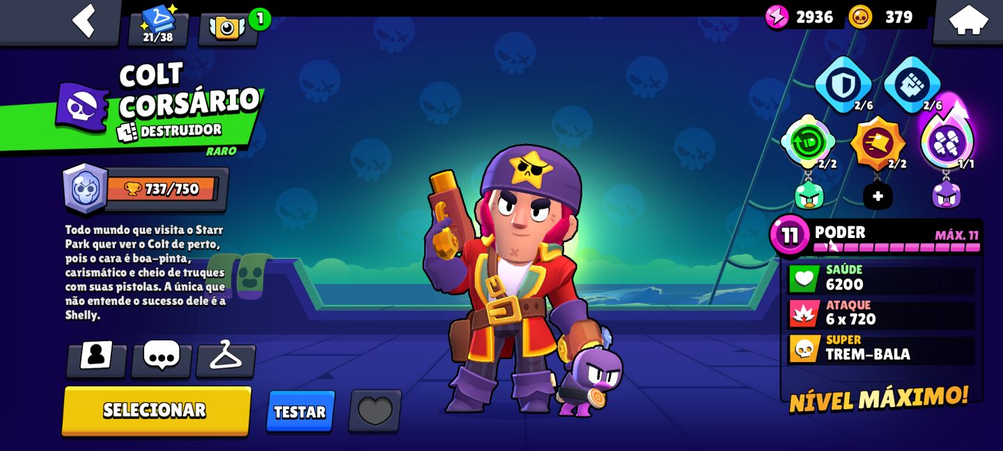 Conta boa com alguns brawler 11 e algumas skin rara