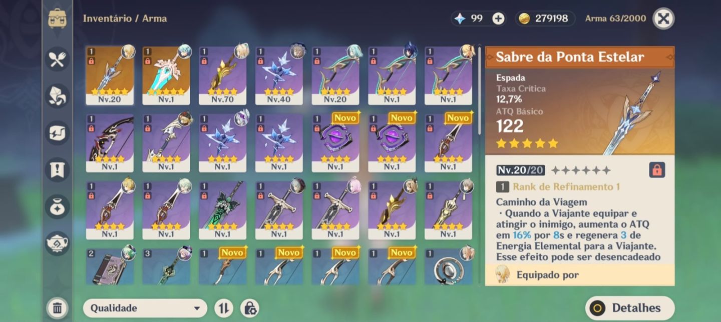 Conta com vesna + 2 armas t5