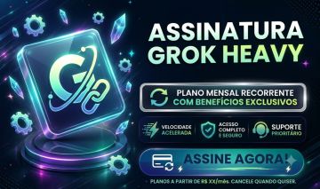 SUPER GROK HEAVY 60% OFF CONTA PRIVADA ENTREGA EXTREMAMENTE RÁPIDA 30 DIAS