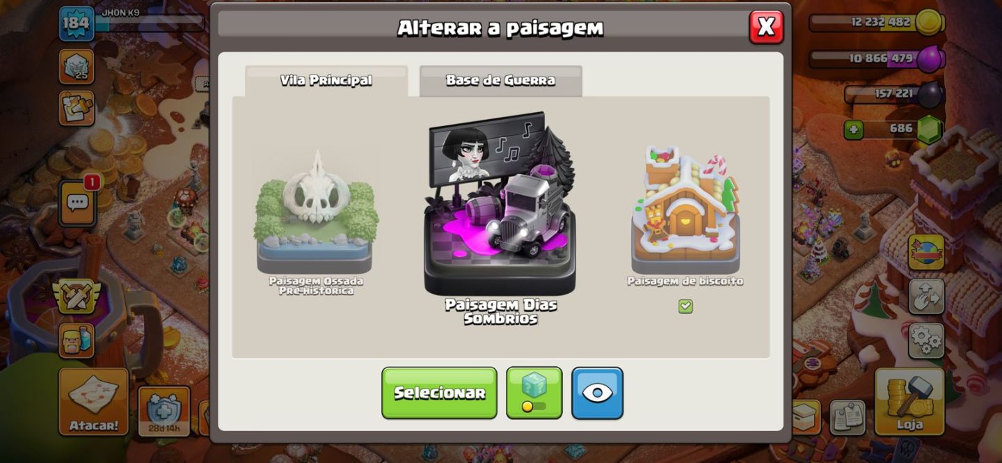 CONTA CLASH OF CLANS CV 16 SEMI FULL (indo pra 17)