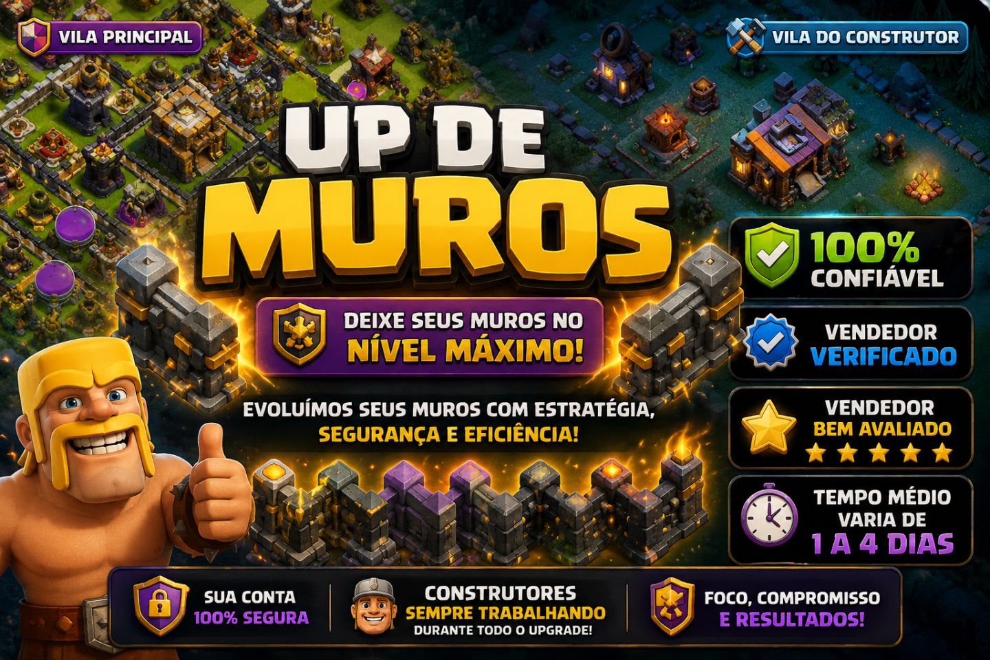 UP DE MUROS VILA PRINCIPAL + VILA CONSTRUTOR