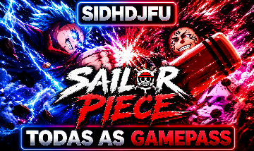 (MENOR PREÇO) Sailor Piece | Gojo + Sukuna + Haki