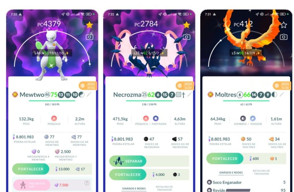 POKÉMON GO NV 63, MEWTHO DE ARMADURA 100%38 LENDARIOS SHINYS,RAYQUAZA SHINY