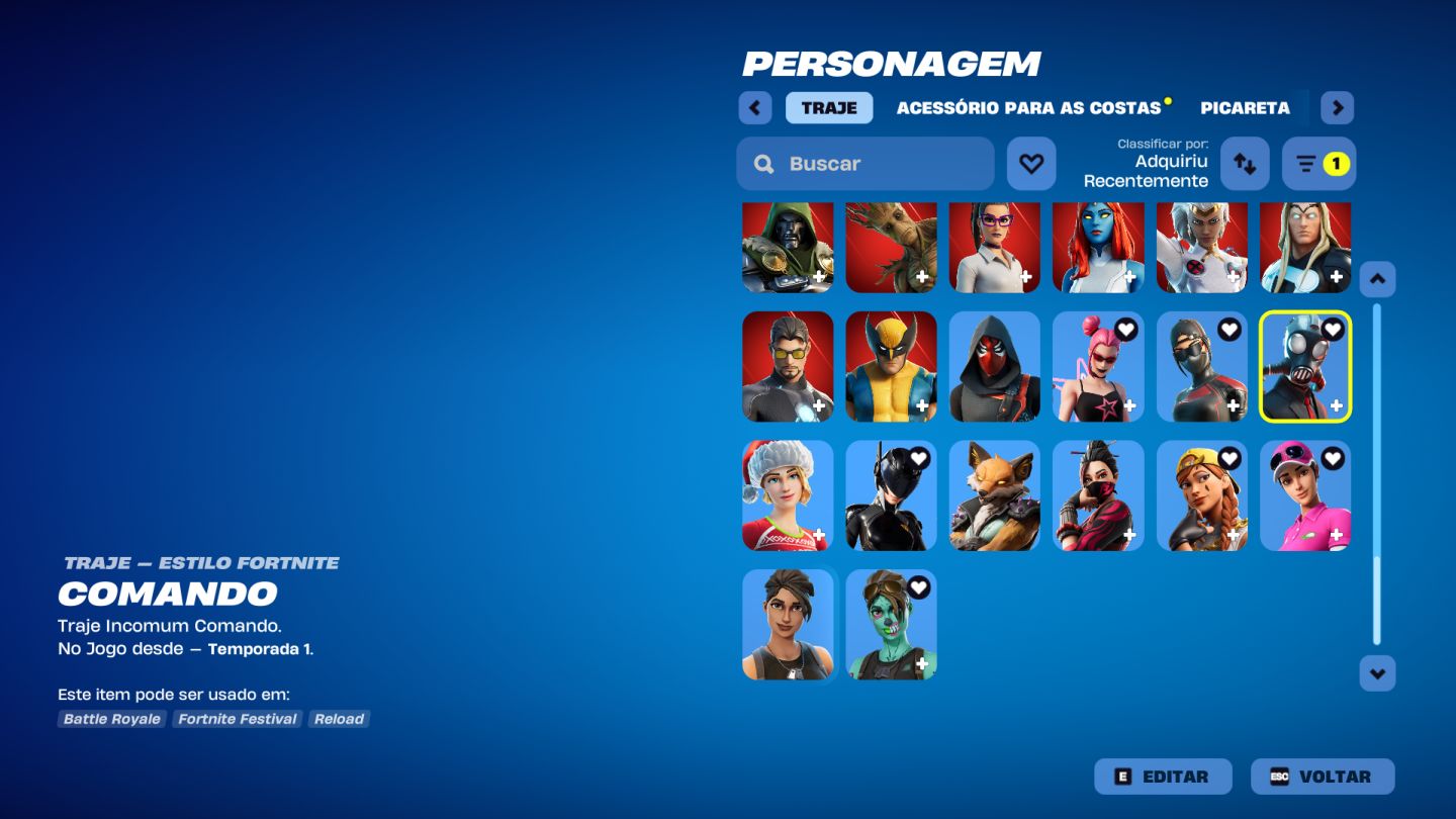 Conta EPIC GAMES com varios jogos brabos e muita skins raras no fortnite