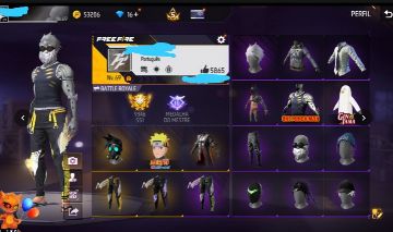 CONTA DE FREE FIRE MUITO GEMADA E RARA