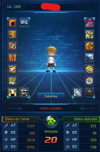 LADMO - CONTA DIGIMON MASTER - SERVIDOR OMEGAMON