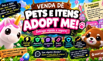 ADOPT ME | PETS E ITENS EM PROMOÇÃO + ENTREGA RÁPIDA!