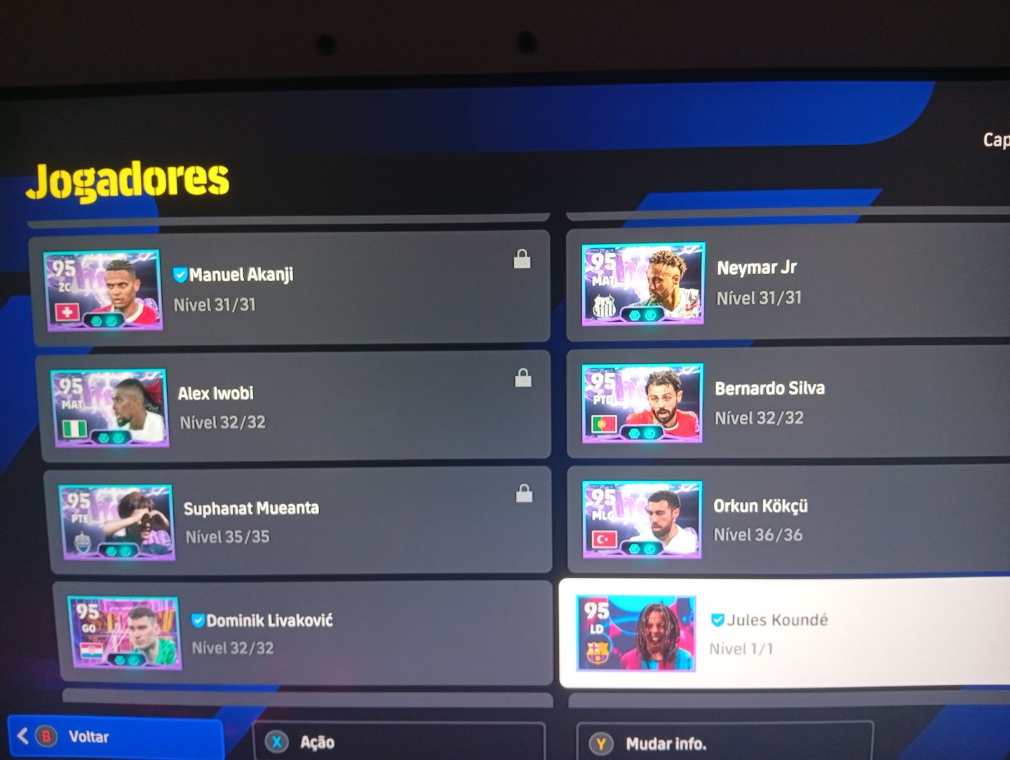 Conta Efootball Xbox ( PRIMEIRO DONO + 3313 FORÇA COLETIVA )