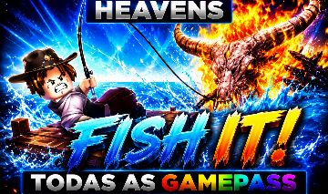 (MENOR PREÇO) Fish It! | VIP + Luck + Boats