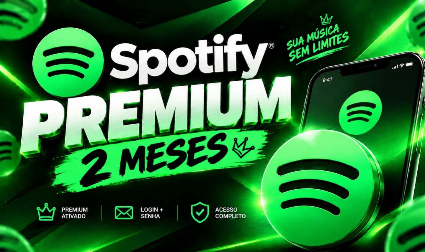 CONTA SPOTIFY PREMIUM 2 MESES - PROMOÇÃO DE OUTUBRO