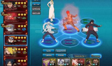 Conta naruto online com metas