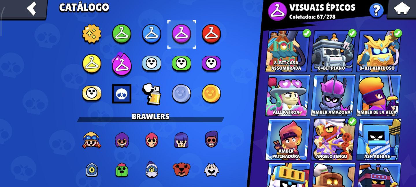 CONTA COM 69K DE TROFÉUS,MUITA SKIN RARA, E LENDARIA,47 com Hiper carga.