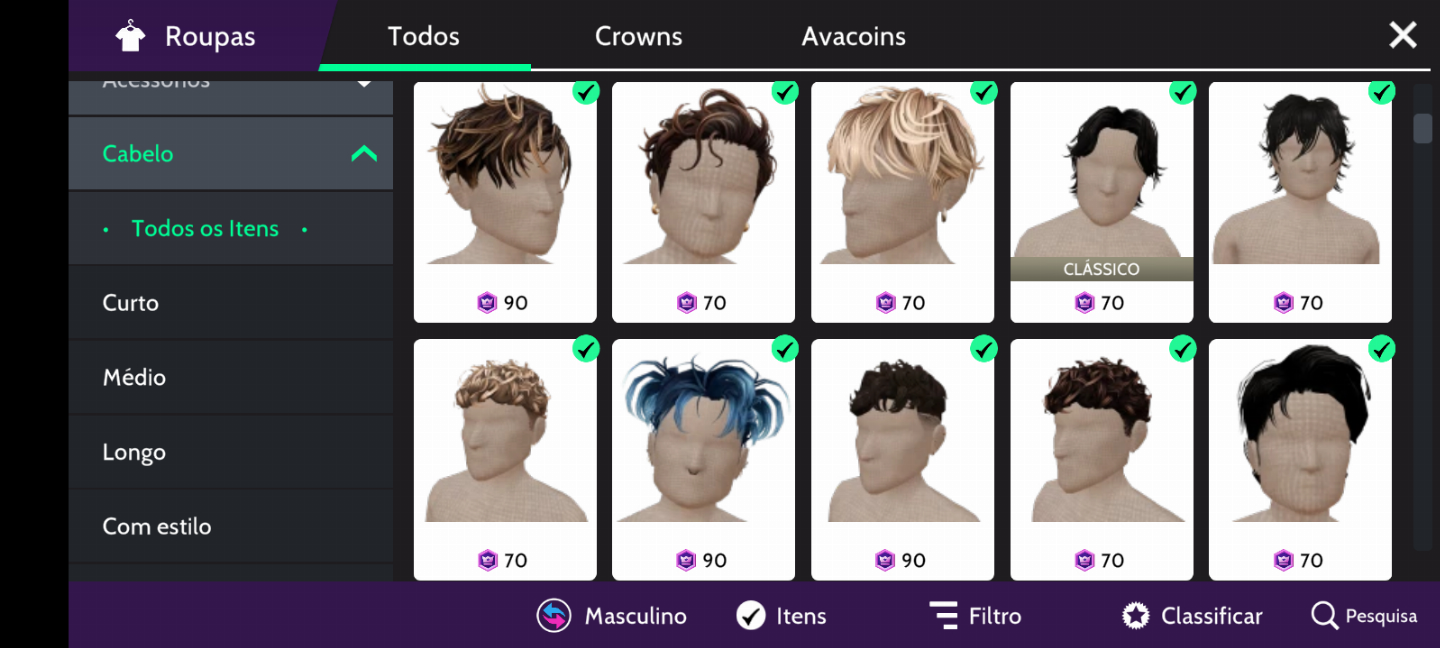 CONTA UNISSEX AVAKIN LIFE [ VALOR NEGOCIÁVEL]