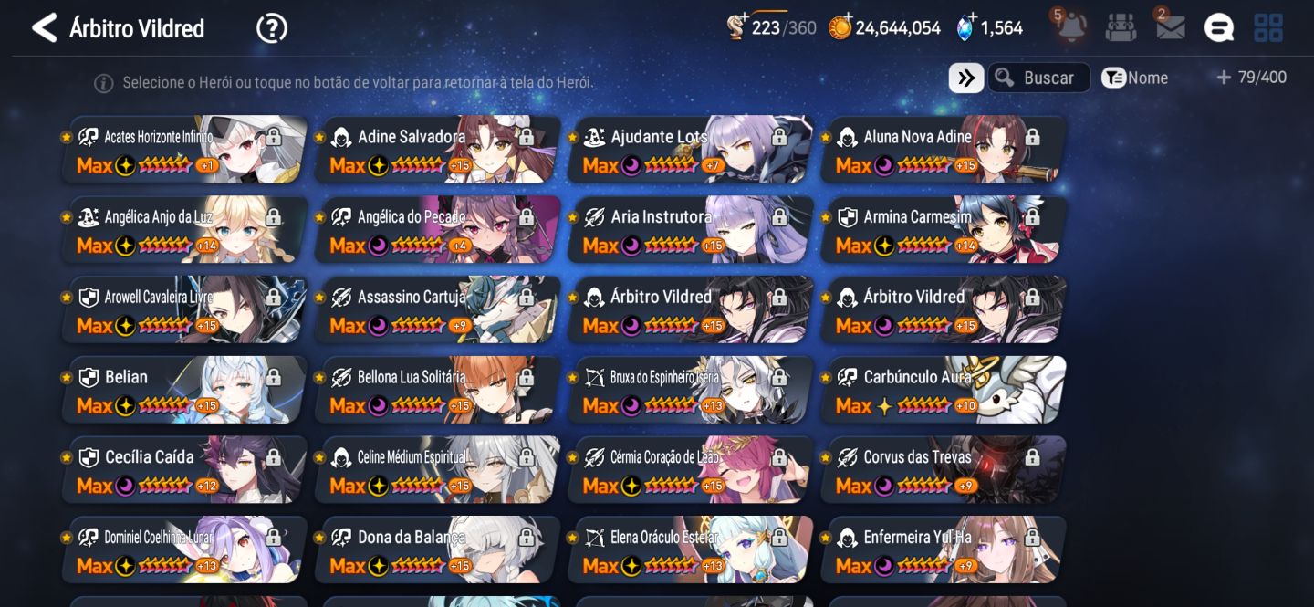 Conta Epic 7 Late Game (spd alta)