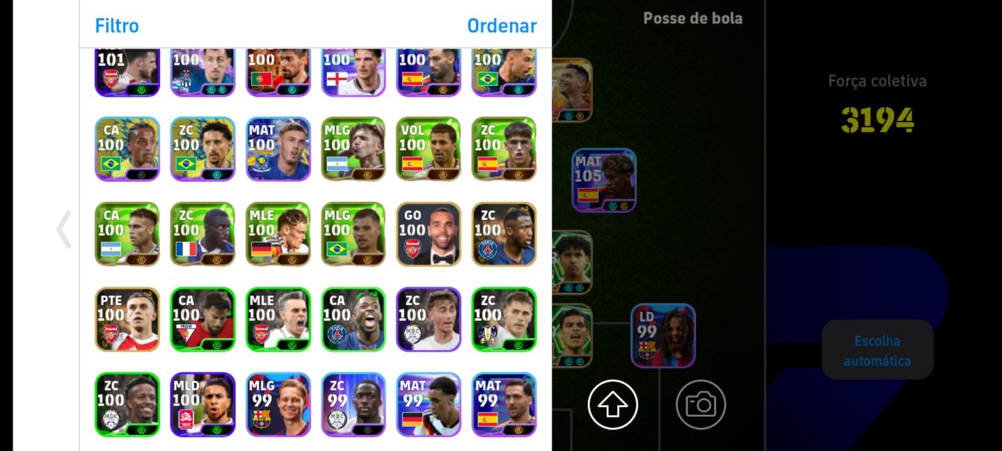 CONTA COM CR7 O MAIS FORTE DO GAME ,LAMINE YAMAL ENTRE OUTROS!!! Efootball