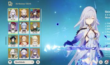 GENSHIN Skirk, Ganyu+bis, Nahida, Alhaitam, Albedo, Venti, Yoimya e+