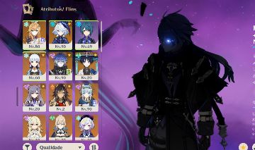 GENSHIN Flins,Ineffa,Furina+bis,Scaramouche+bis do Wriothesley,Escoffier e Ayaka