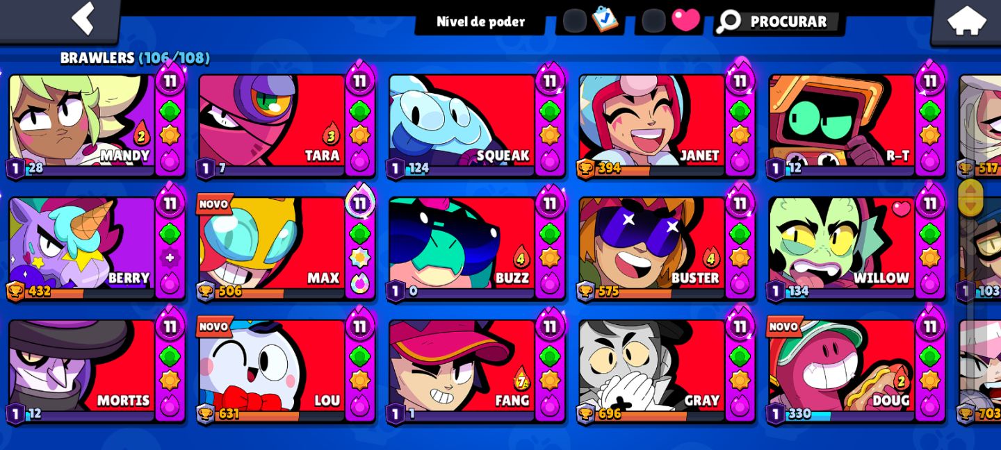 [PROMOÇÃO] Conta de Brawl Stars. Leia a descrição