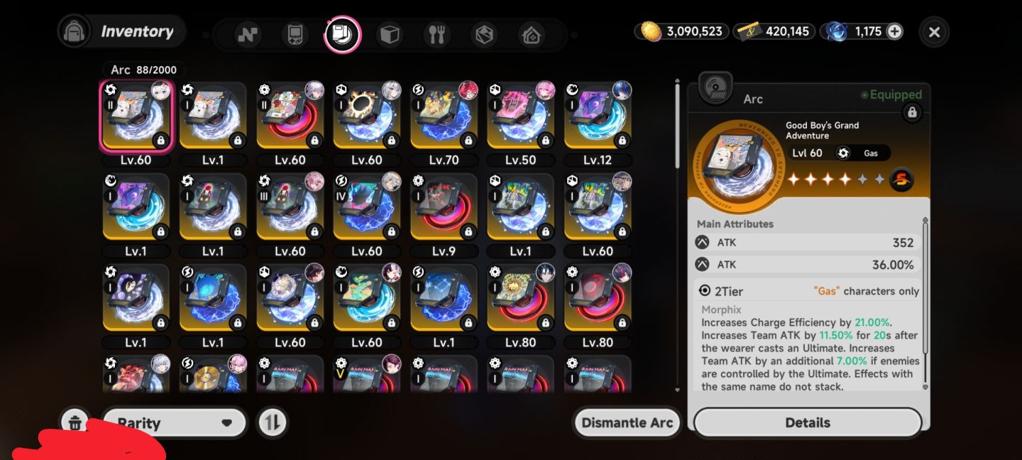 Conta de Nte (DAY 1) com LINKOU+S1+ZANKOU+S1+SHINKU+S1+CHAOS+S1+C1 na promoção