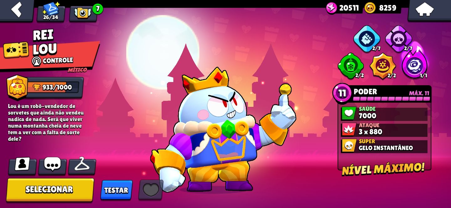 CONTA BRAWL STARS ANTIGA PRIMEIRO PASSE 30K TROFEIS POS BETA COM SUPER DESCONTO