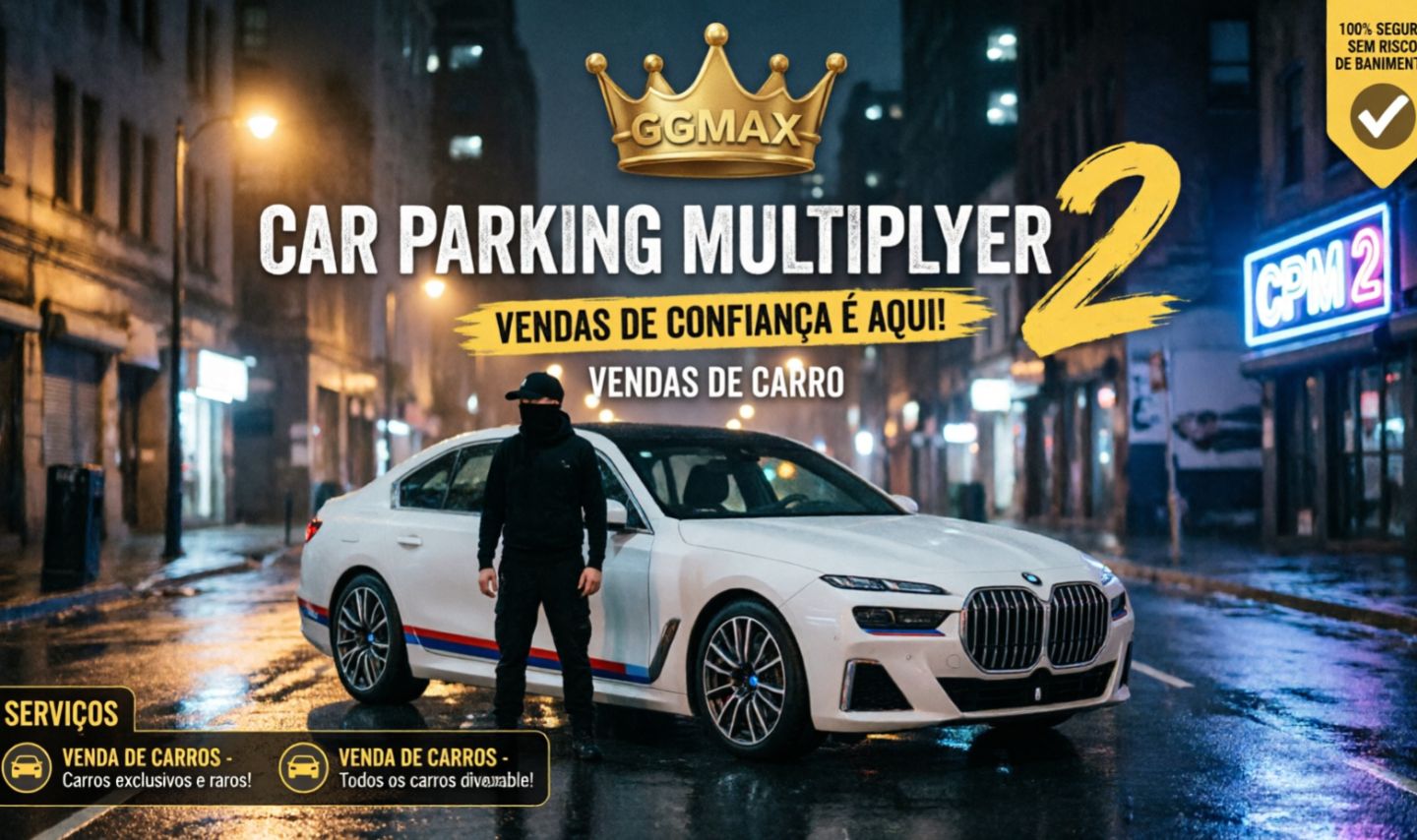 VENDAS DE CARROS NO CAR PARKING MULTIPLAYER 2