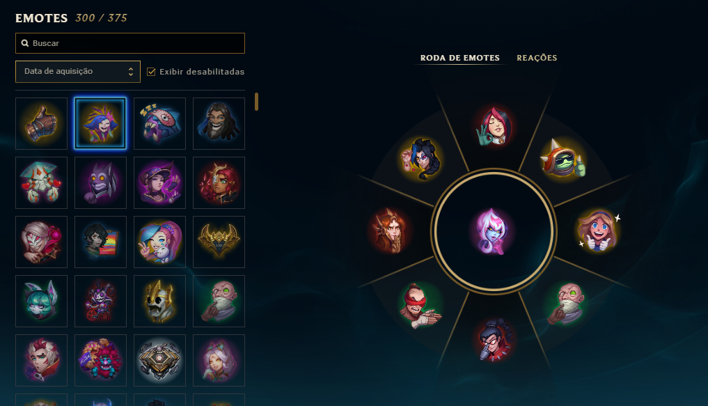 CONTA LVL 415 COM 198 SKINS TODOS CAMPEÕES