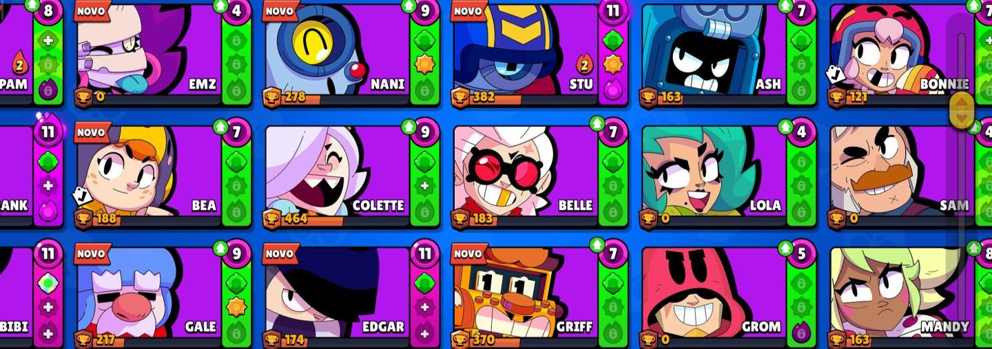 CONTA BRAWL STARS 2021