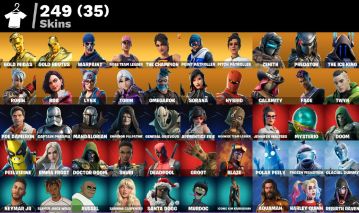 FORTNITE 249 SKINS - STW OG/ THE CHAMPION/ PITCH PATROLLER + JOGOS DA EPIC