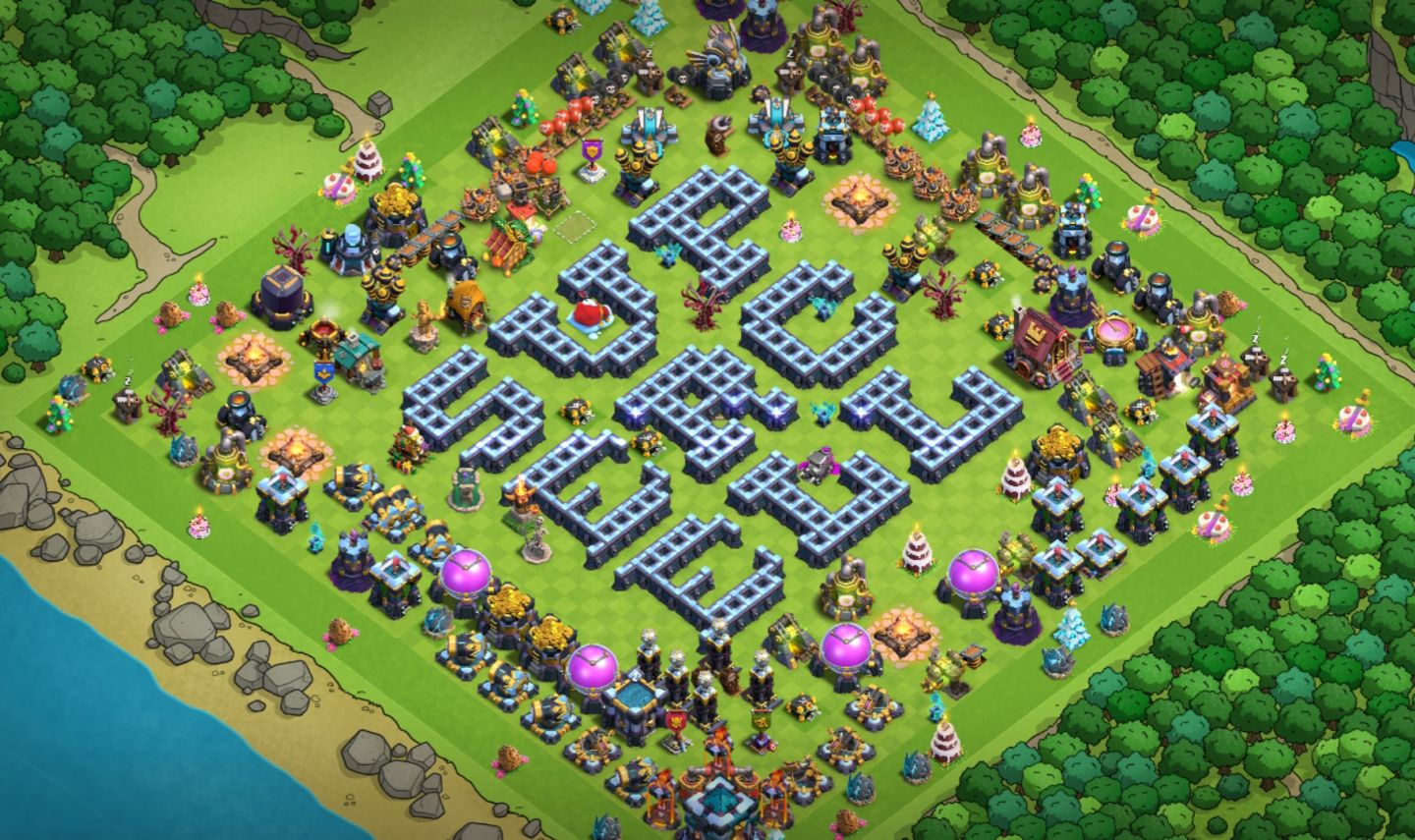 Clash of clans Cv13 100% full
