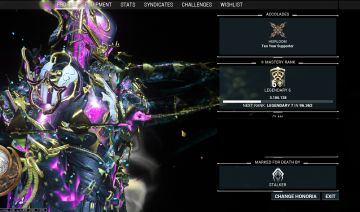 WARFRAME LR6 | ULTRA RARE | 100% COMPLETE | 2014 | ALL CONTENT UNLOCKED