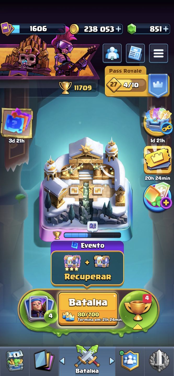 Conta de Clash rara 8 anos de conta!!!!!