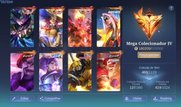 Mega 4 Quase full lesley e com 3 legend