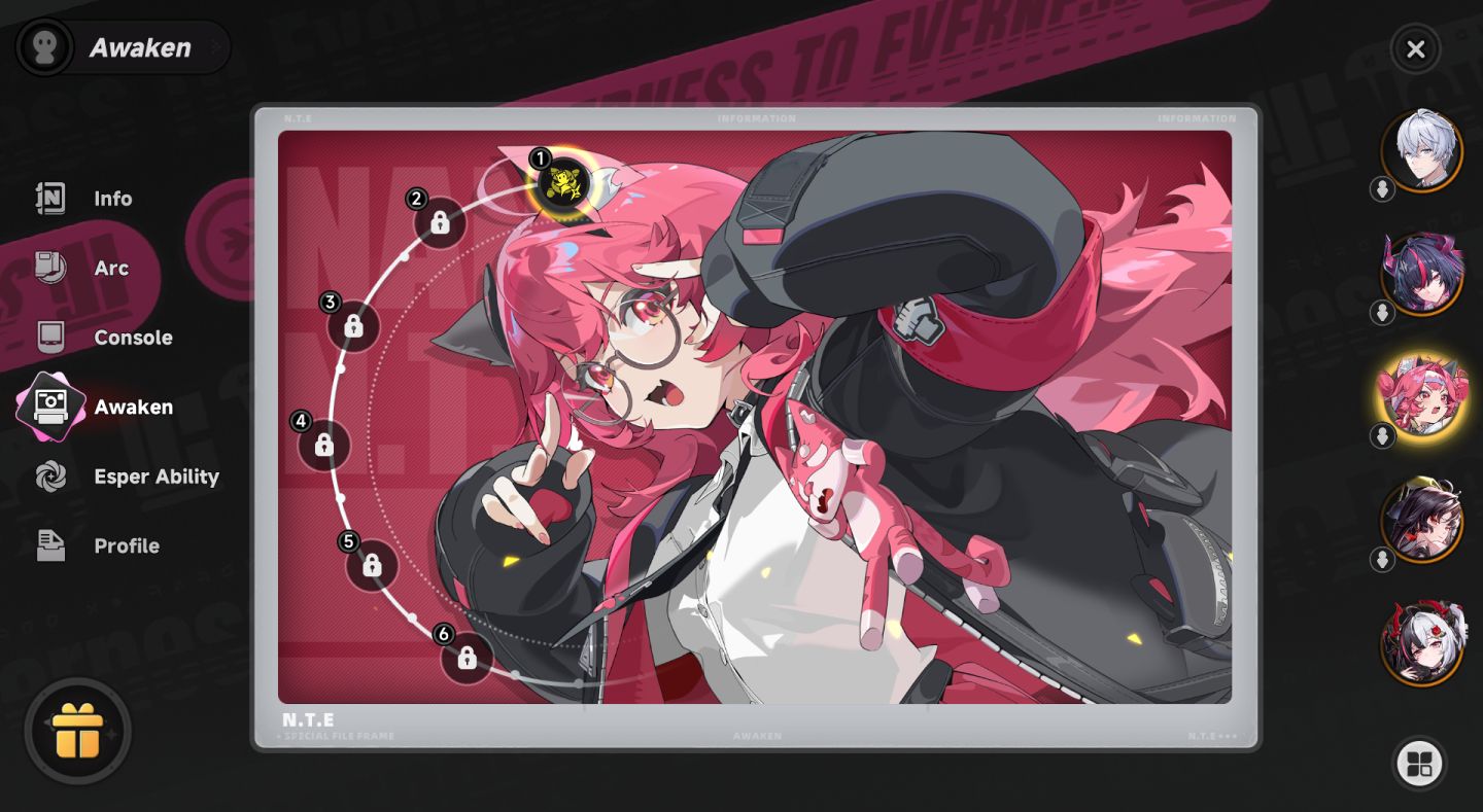 NTE: Conta c/ Nanally x2 + 3 Limitados + Skins Limitadas