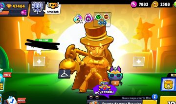 Conta de bralw stars com 47k de troféus junto com Clash Royale com 11k de troféu