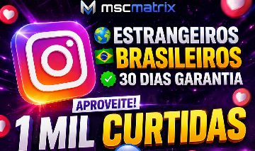 [Menor Preço] Instagram Curtidas - Curtidas Brasileiras / Estrangeiras