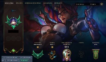 Valorant/LoL Esmeralda 2 ex GM - 1683 RP - UNICO DONO