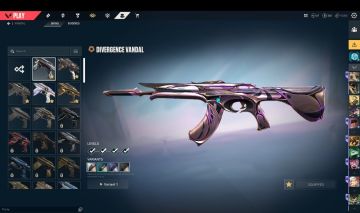 Conta valorant com skins (elo plat 1)