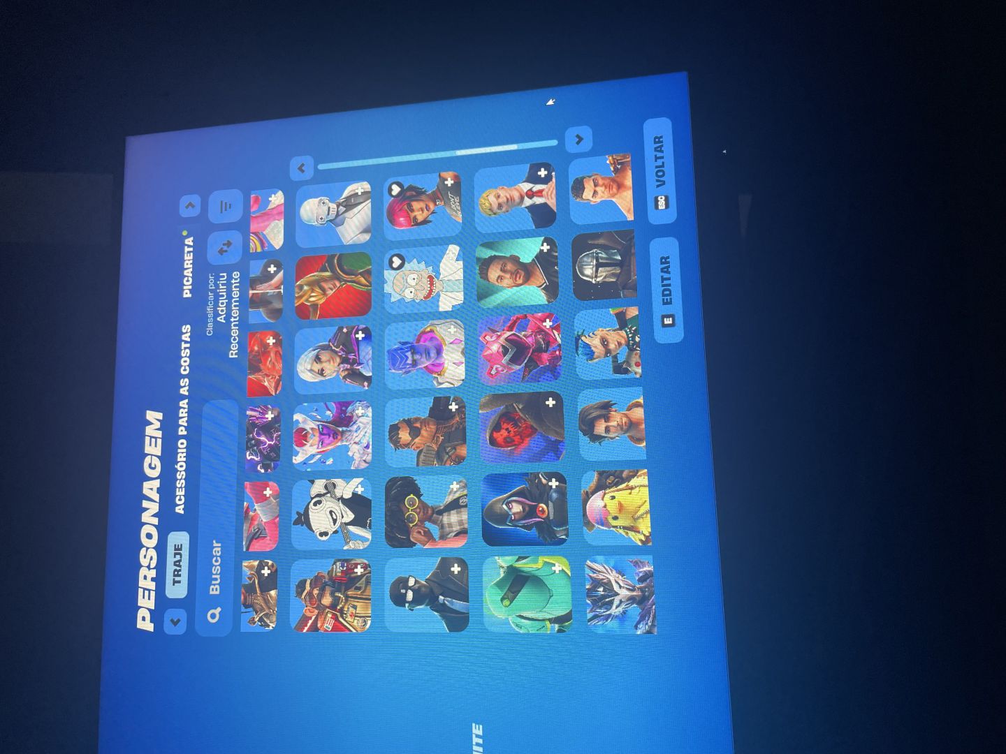 Conta fortinite com lara croft +95 skins