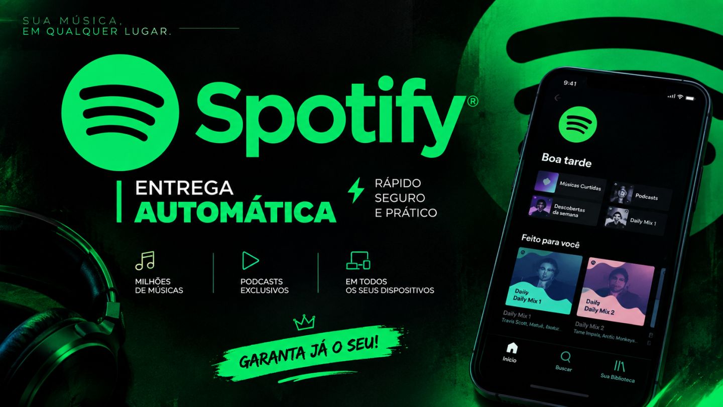 ACESSO SPOTIFY PREMIUM